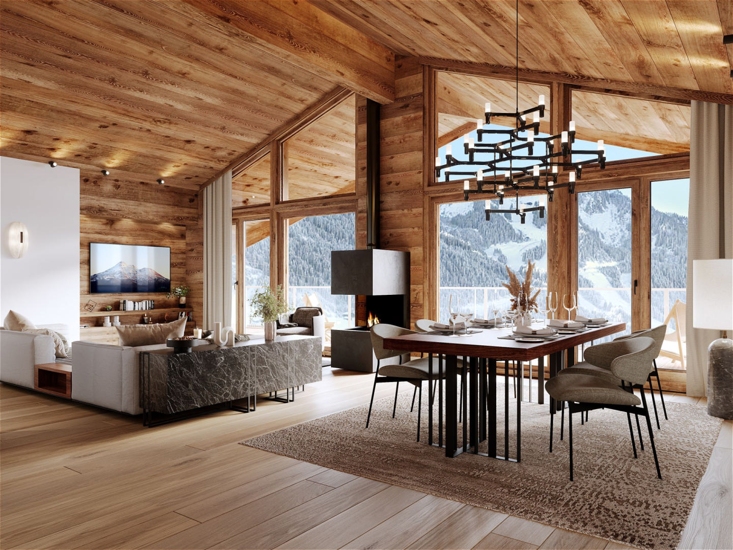 2 bedroom Ski Apartment near CHATEL, Haute-Savoie