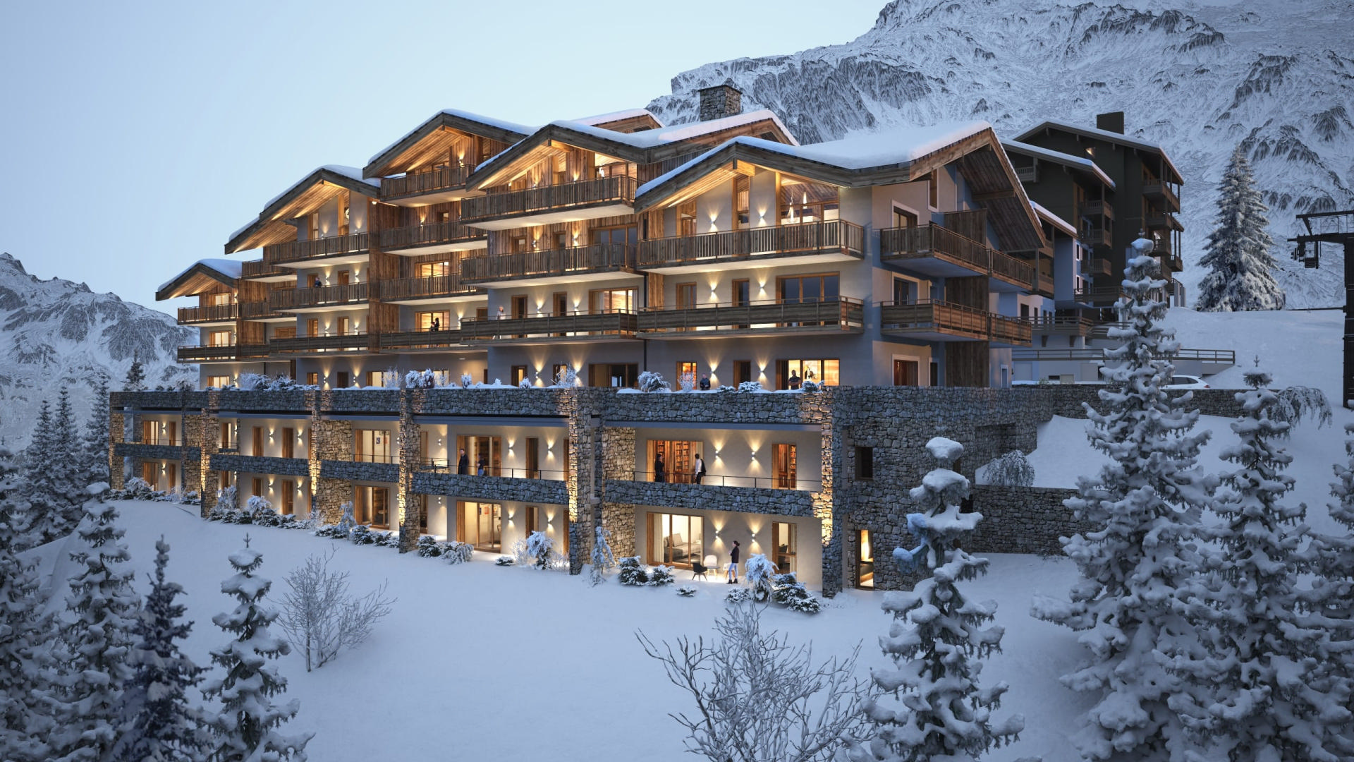 Apartment in La Lechere - view 1