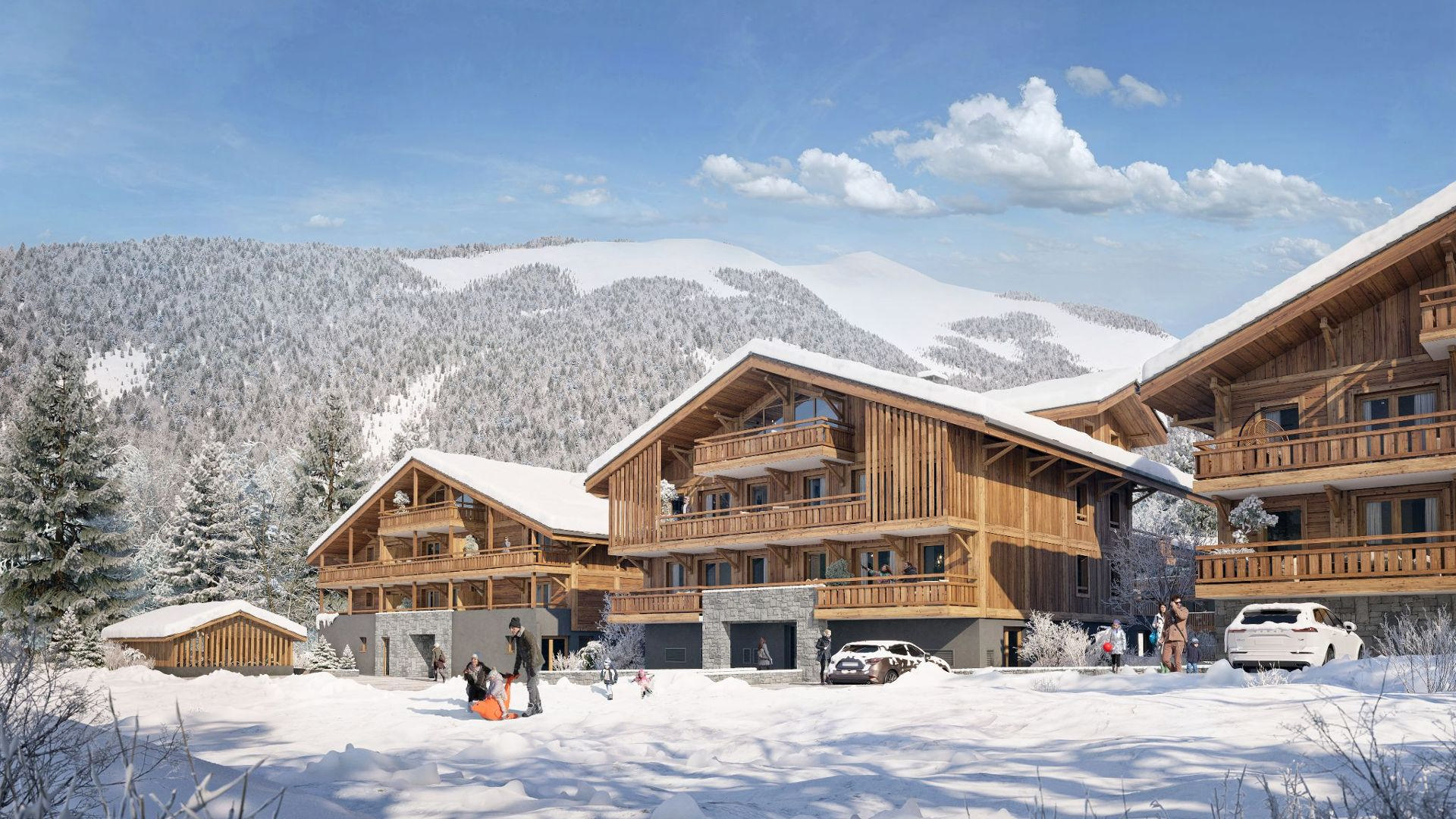 1 bedroom Ski Apartment near MONTRIOND, Haute-Savoie