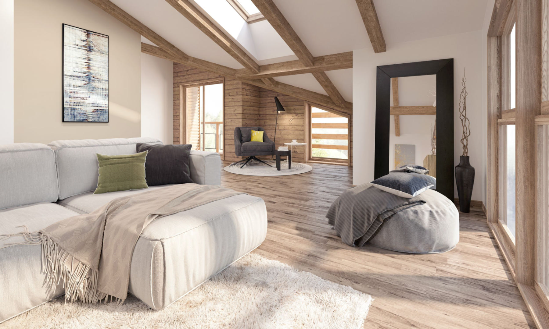 For Sale : 2 bedrooms Penthouse near LES GETS, Haute-Savoie