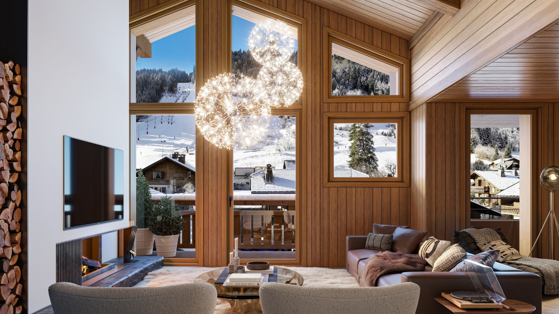 4 bedroom Penthouse near MORZINE, Haute-Savoie