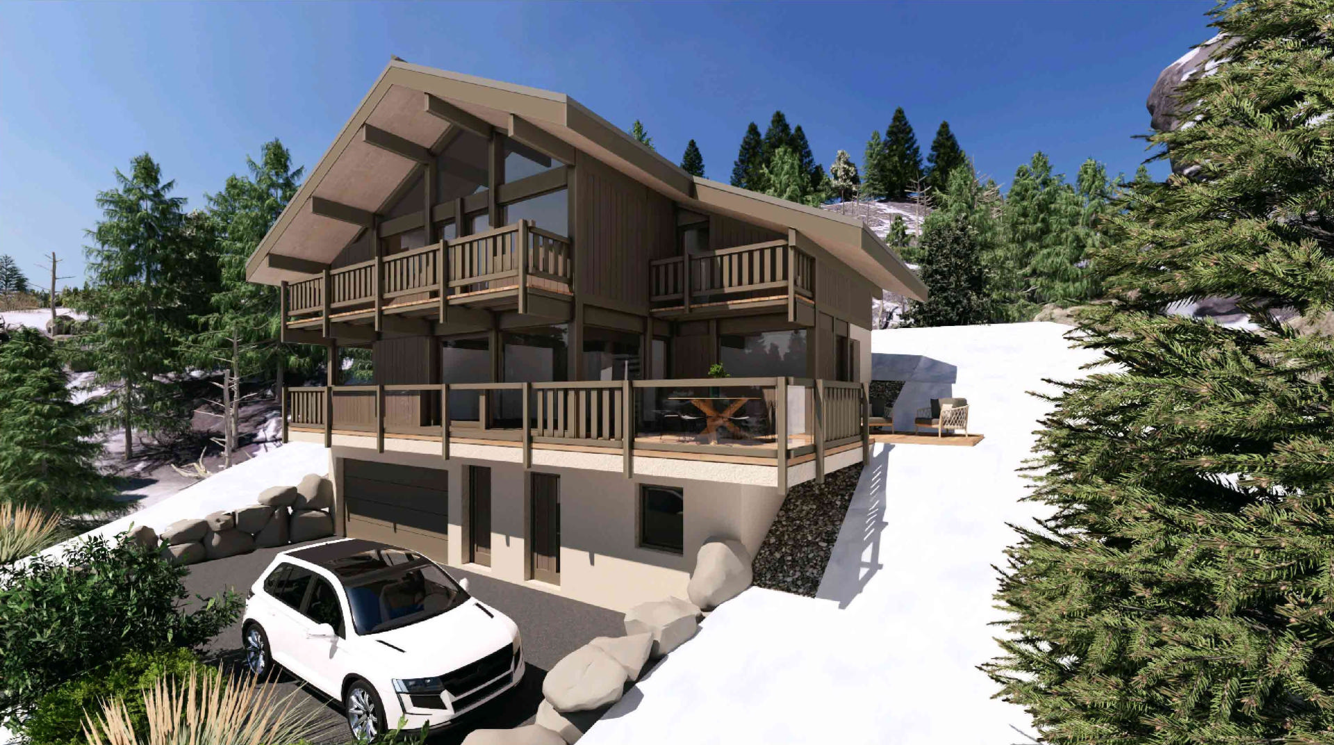5 bedroom Ski Chalet near CHATEL, Haute-Savoie