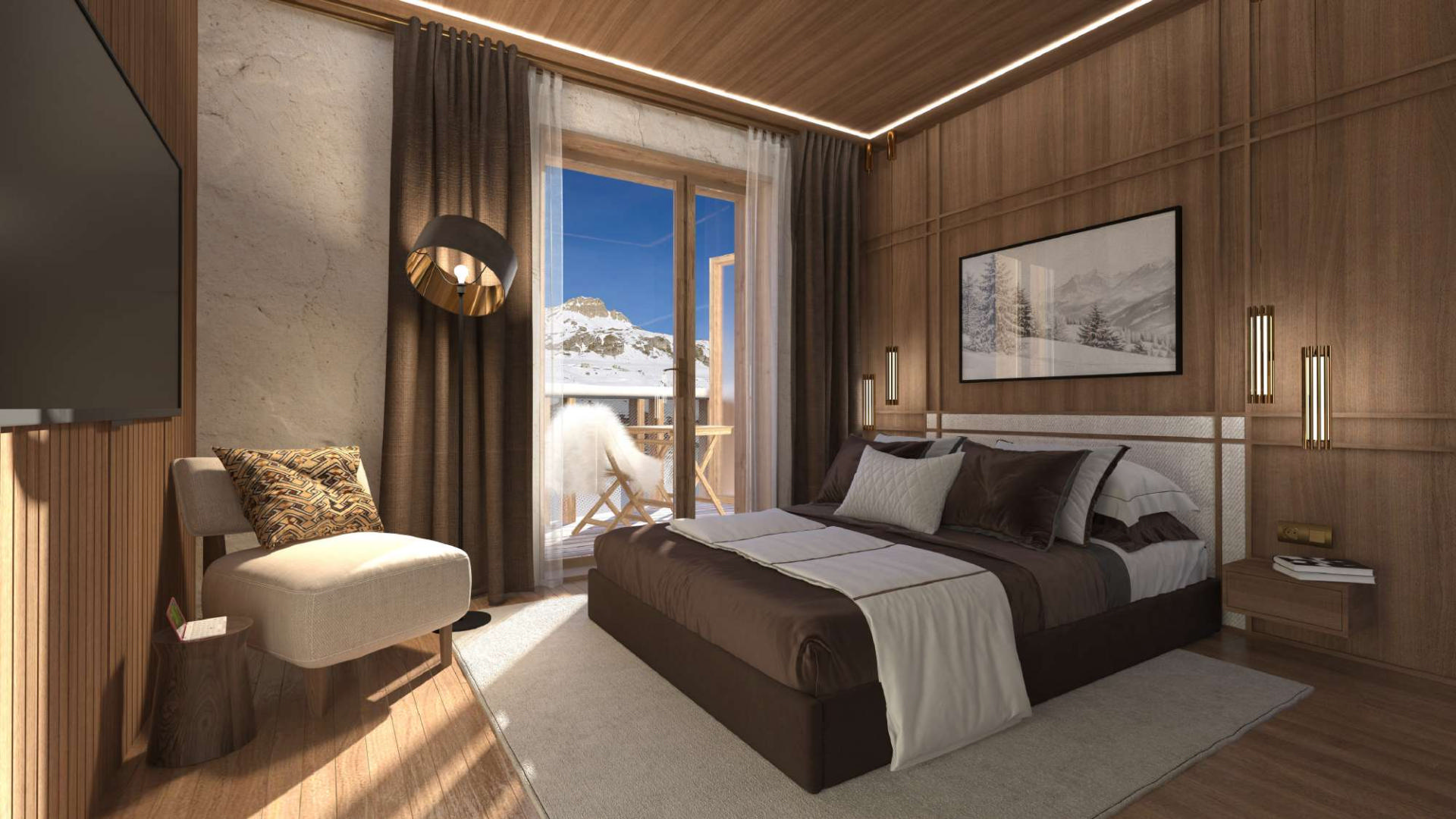 1 bedroom Ski Apartment near TIGNES, Savoie