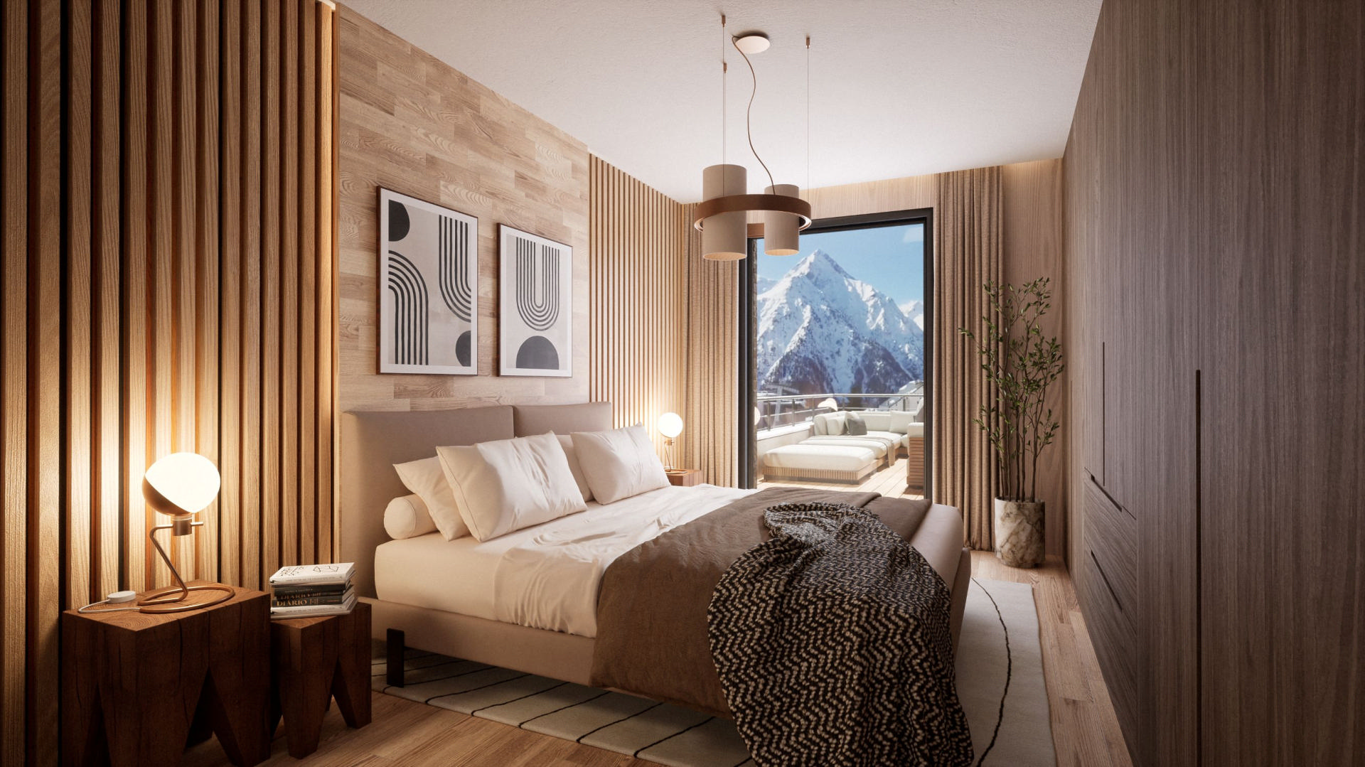 2 bedroom Ski Apartment near LES-DEUX-ALPES, Isere