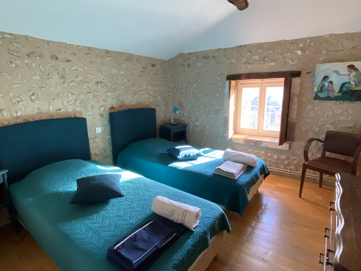 Country house with outbuildings and heated swimming pool