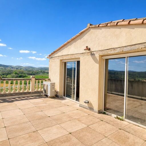 4-Bedroom Village House with Garage and Large Terrace with Panoramic Vineyard Views