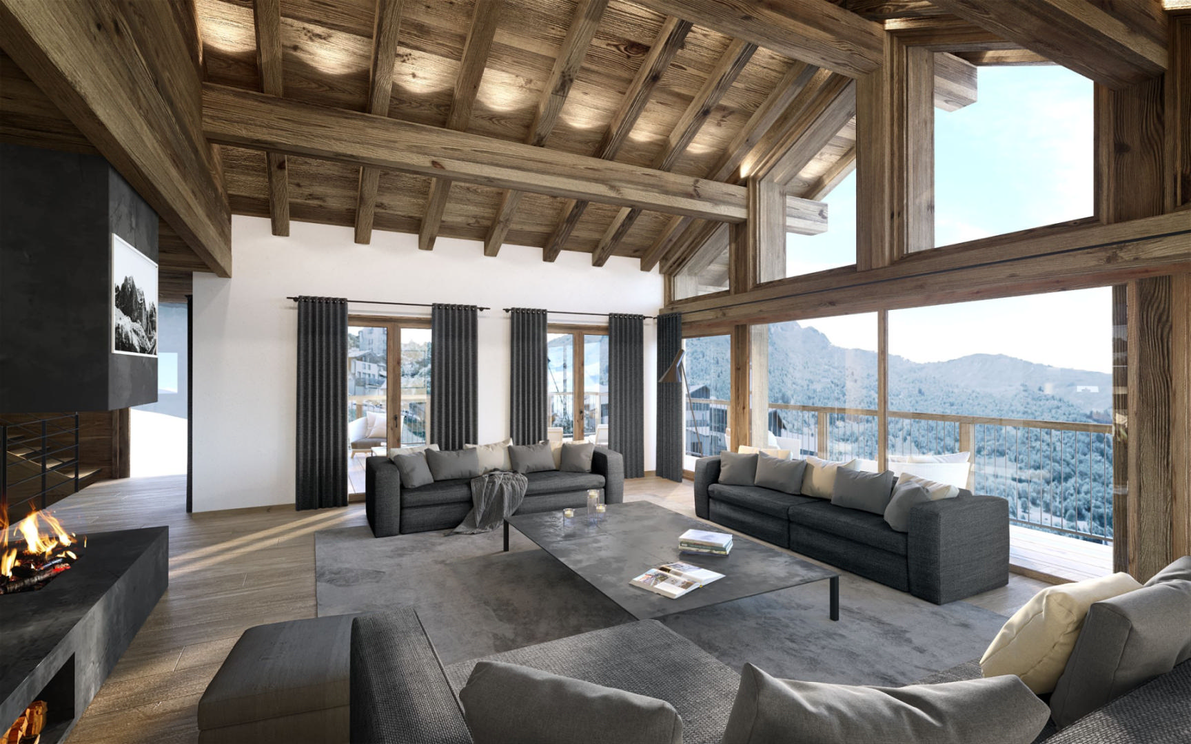 For Sale : 4 bedrooms Ski Apartment near SAINT-MARTIN-DE-BELLEVILLE, Savoie
