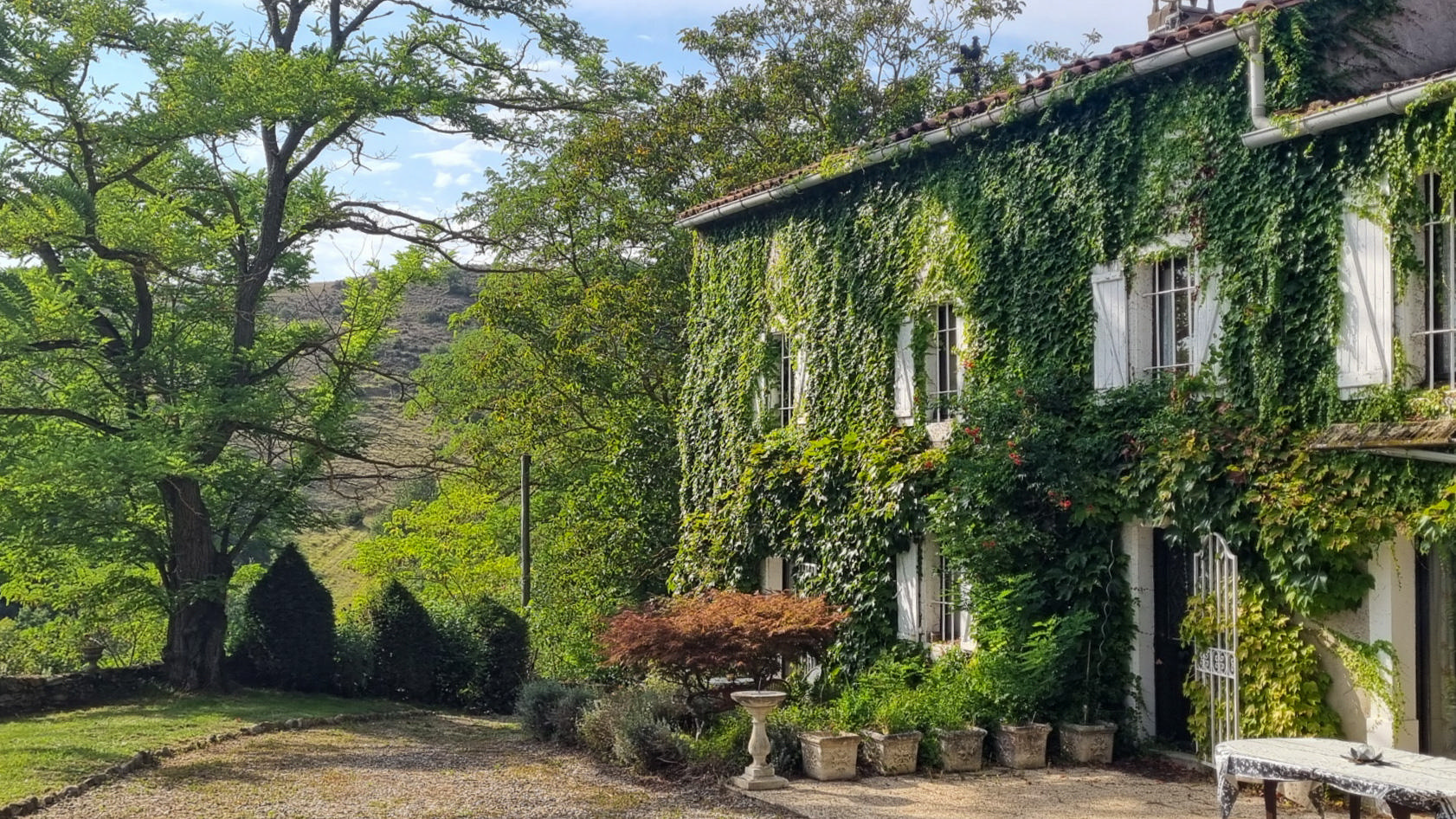 Charming 7-Bedroom Stone Country Estate with Income Potential