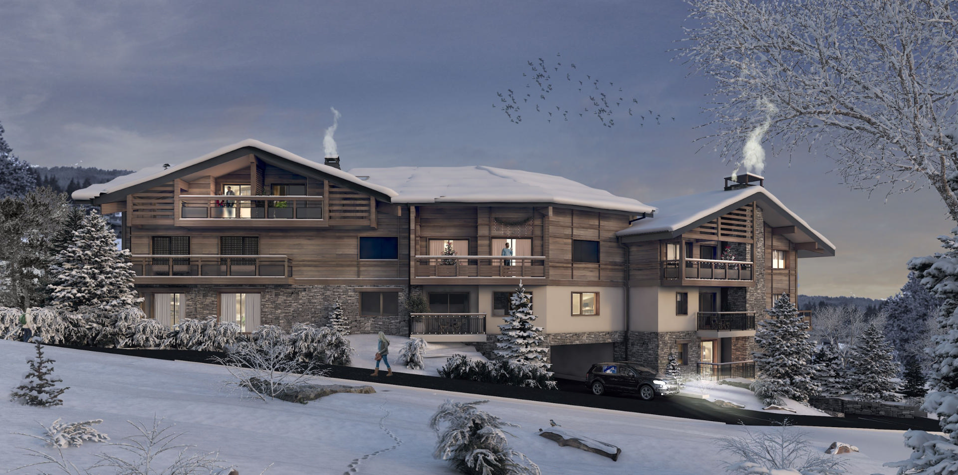 For Sale : 3 bedrooms Ski Apartment near LES GETS, Haute-Savoie