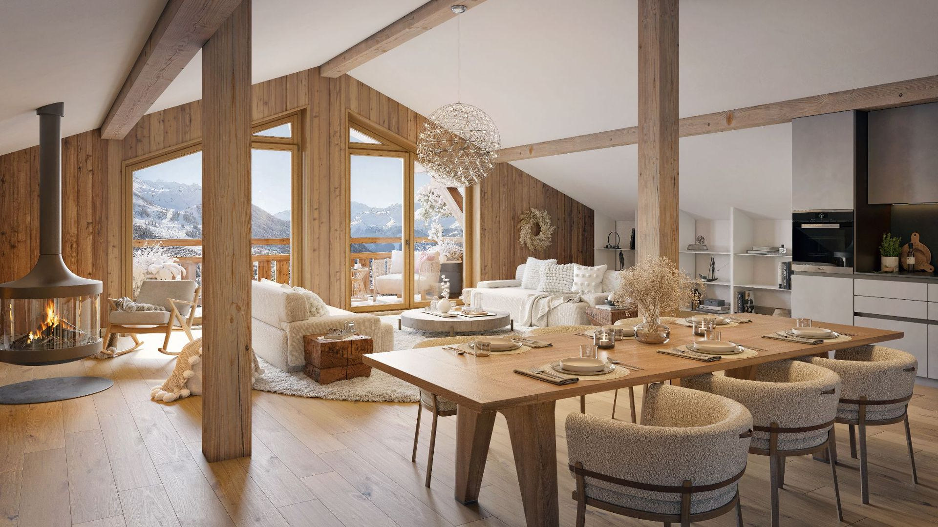 3 bedroom Penthouse near MONTRIOND, Haute-Savoie